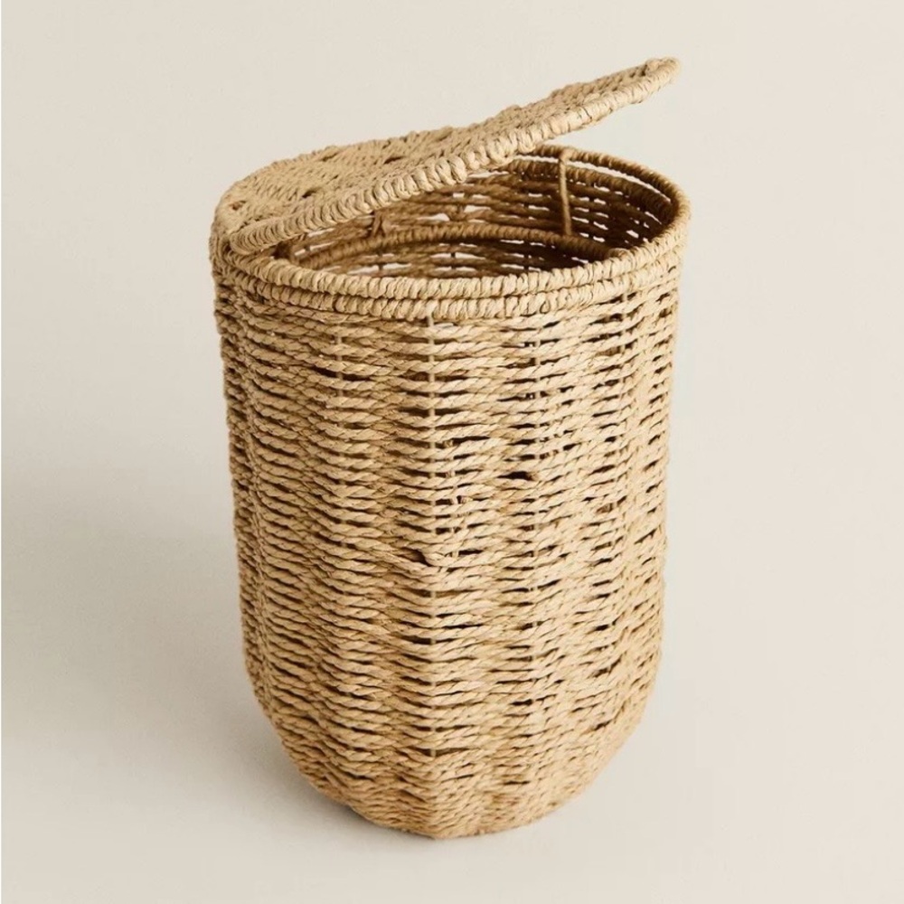 Zara Home  bathroom trash basket